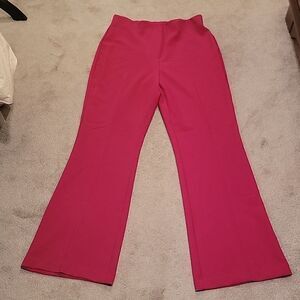 Christian Lacroix hot pink trousers sz 10